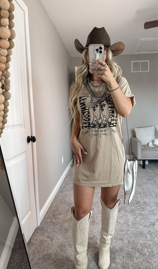 Nashville T-Shirt Dress