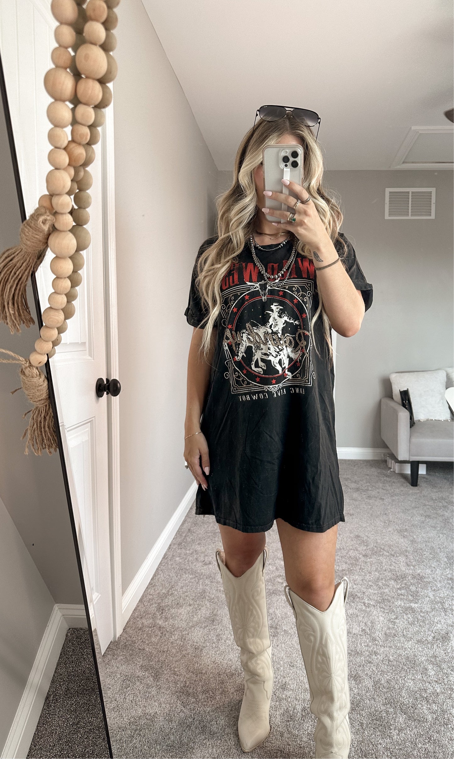 Wild West T-Shirt Dress