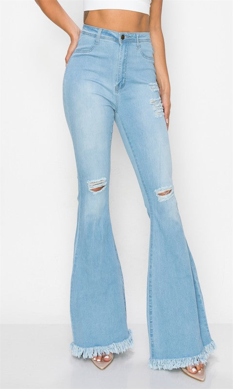 Light Blue Flair Jean