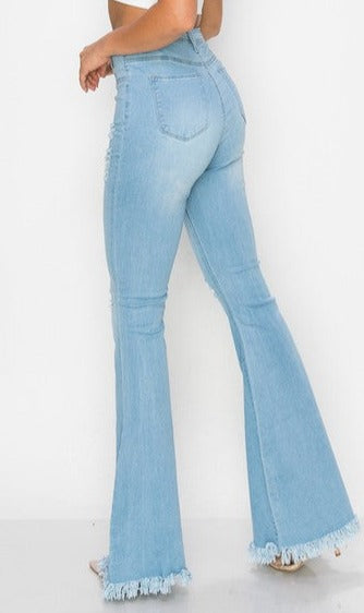 Light Blue Flair Jean