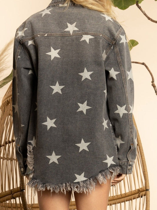 Distressed Star Jacket