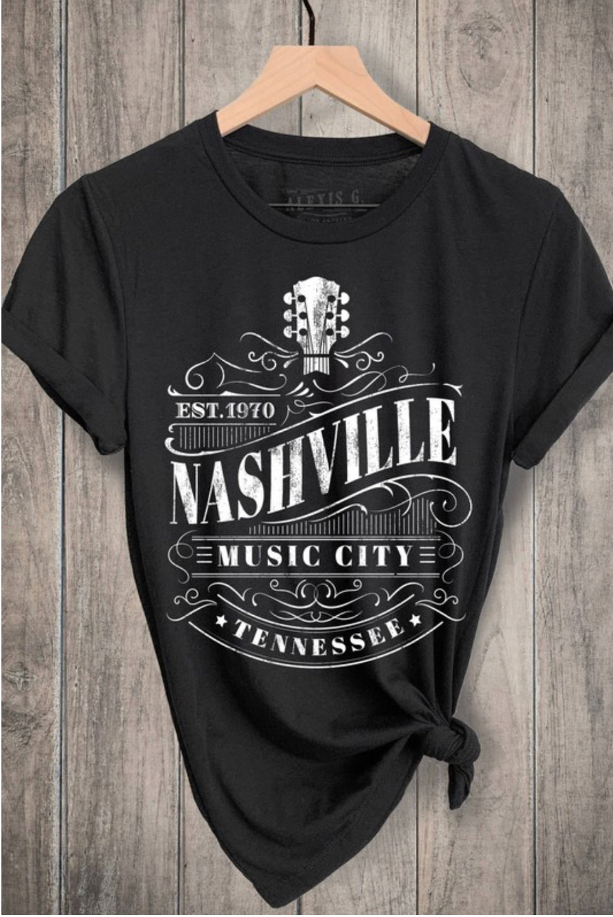 Nashville Music City Tee