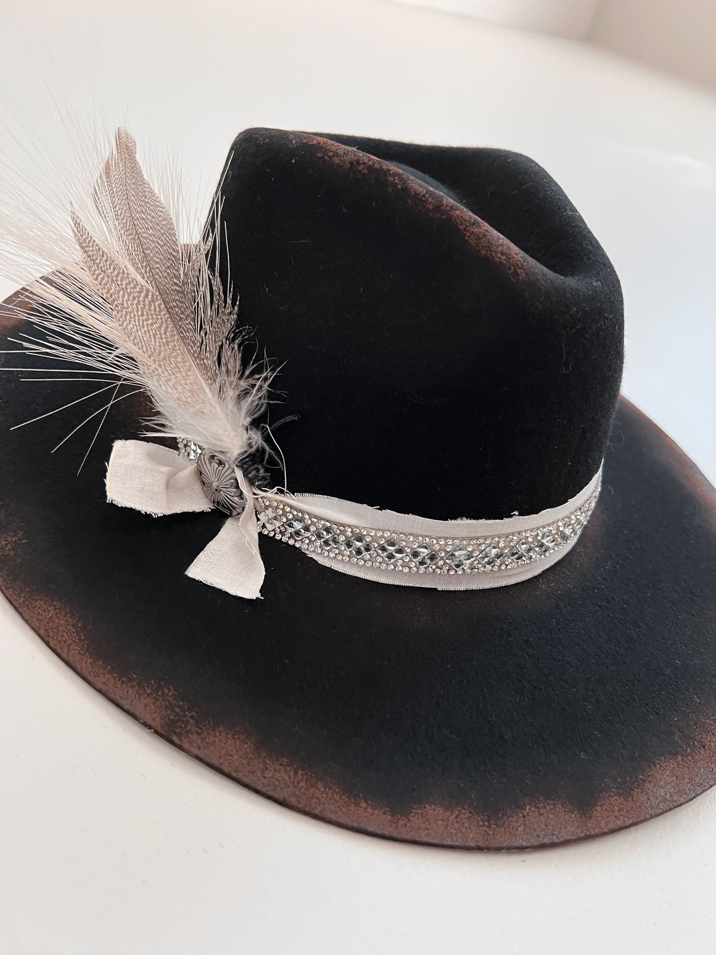 Whiskey Fever Handmade Hat