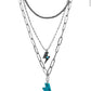 Turquoise Bolt Chain Necklace