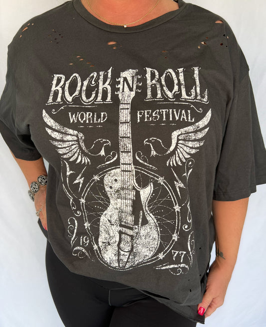 Rock N Roll Tee Curvy