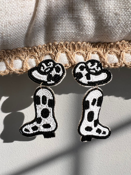 Boot Earrings