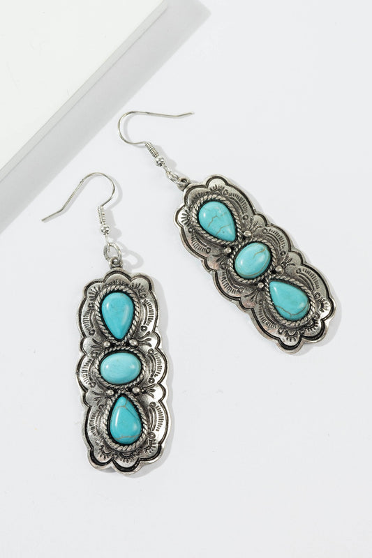 Three-Stone Earrings